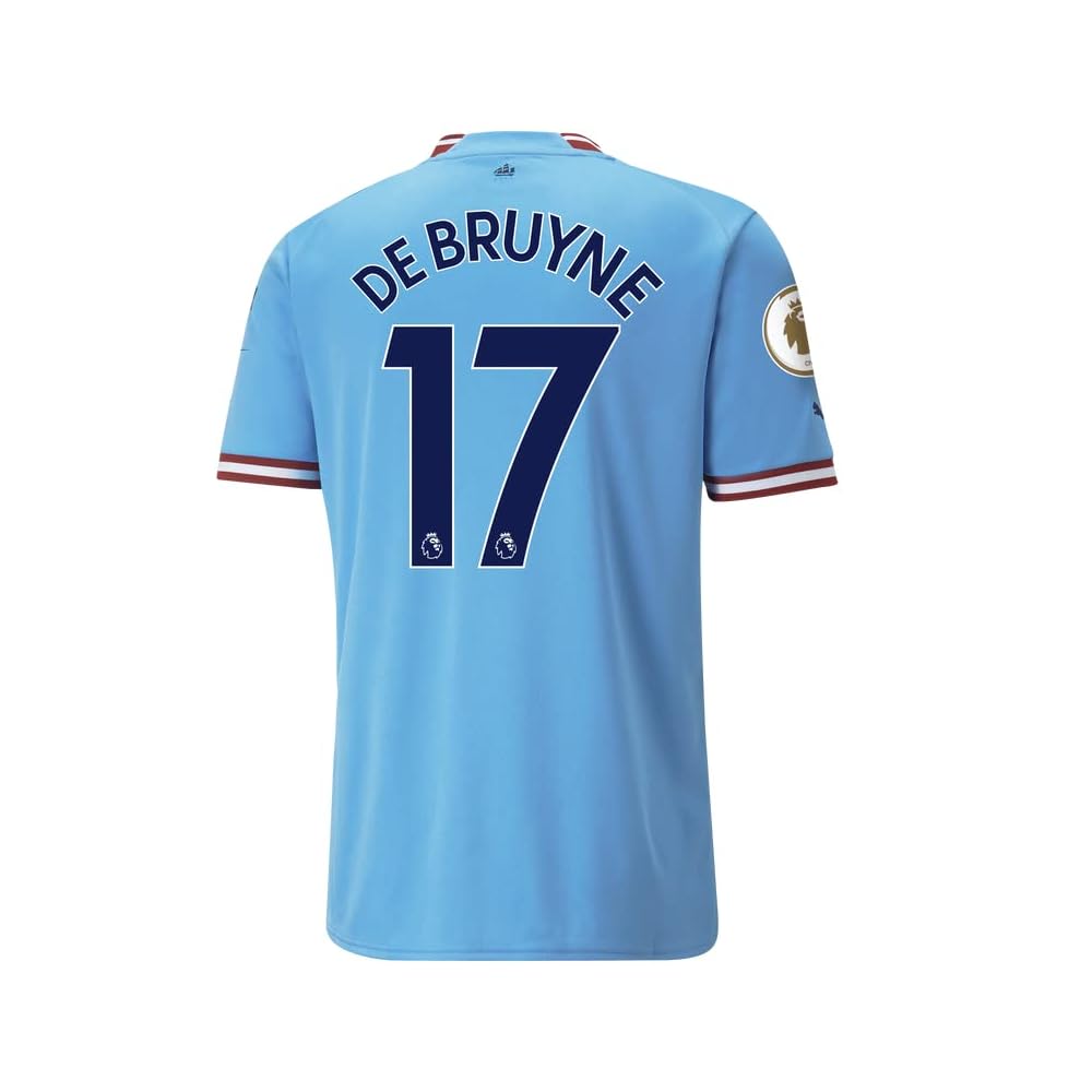 Manchester City Jersey 2022/23 Buy Manchester City Home Jersey 2022/23 with Premier League Font