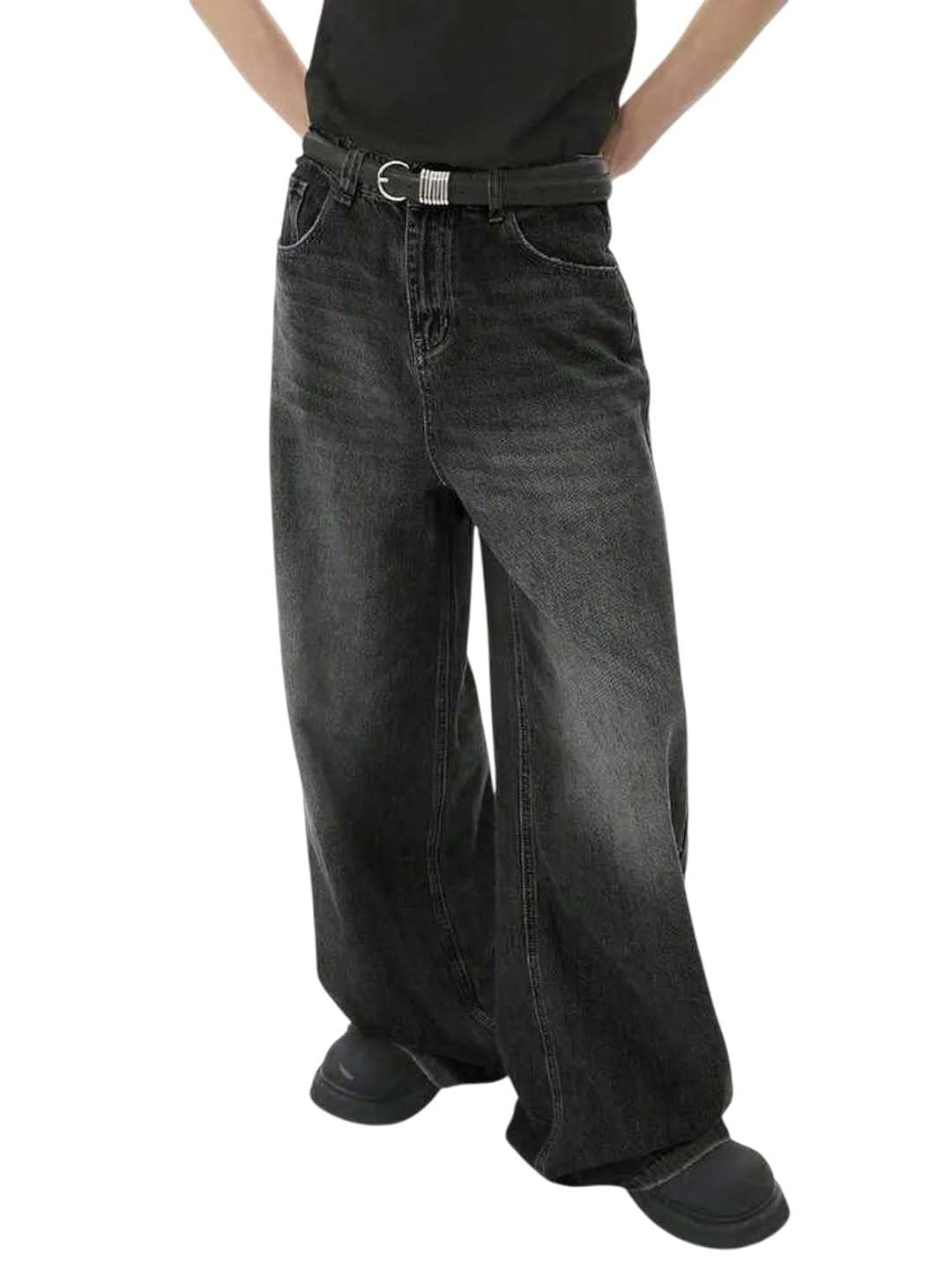 kotty Baggy Jeans for Men | Mens Wide Leg Relax Fit Jeans | Baggy Jean's for Boys | Oversized Jean's for Streetwear-picture-19