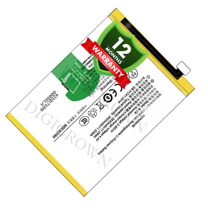 Image of Original B-C8 Battery Compatible for Vivo Y69 (1714) - (3000mAh) - 1 Year Warranty DF7