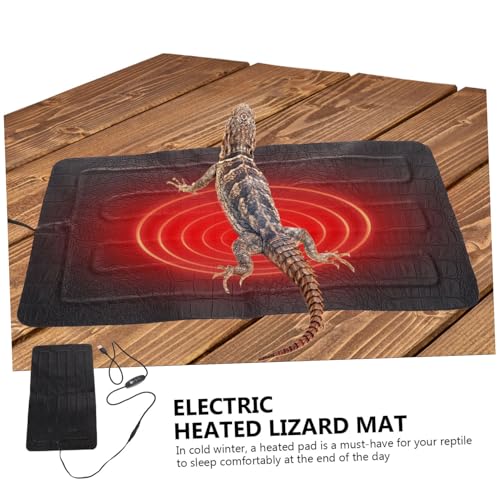 Alfombrilla térmica para reptiles Totority 33x18x1 cm miniatura 4