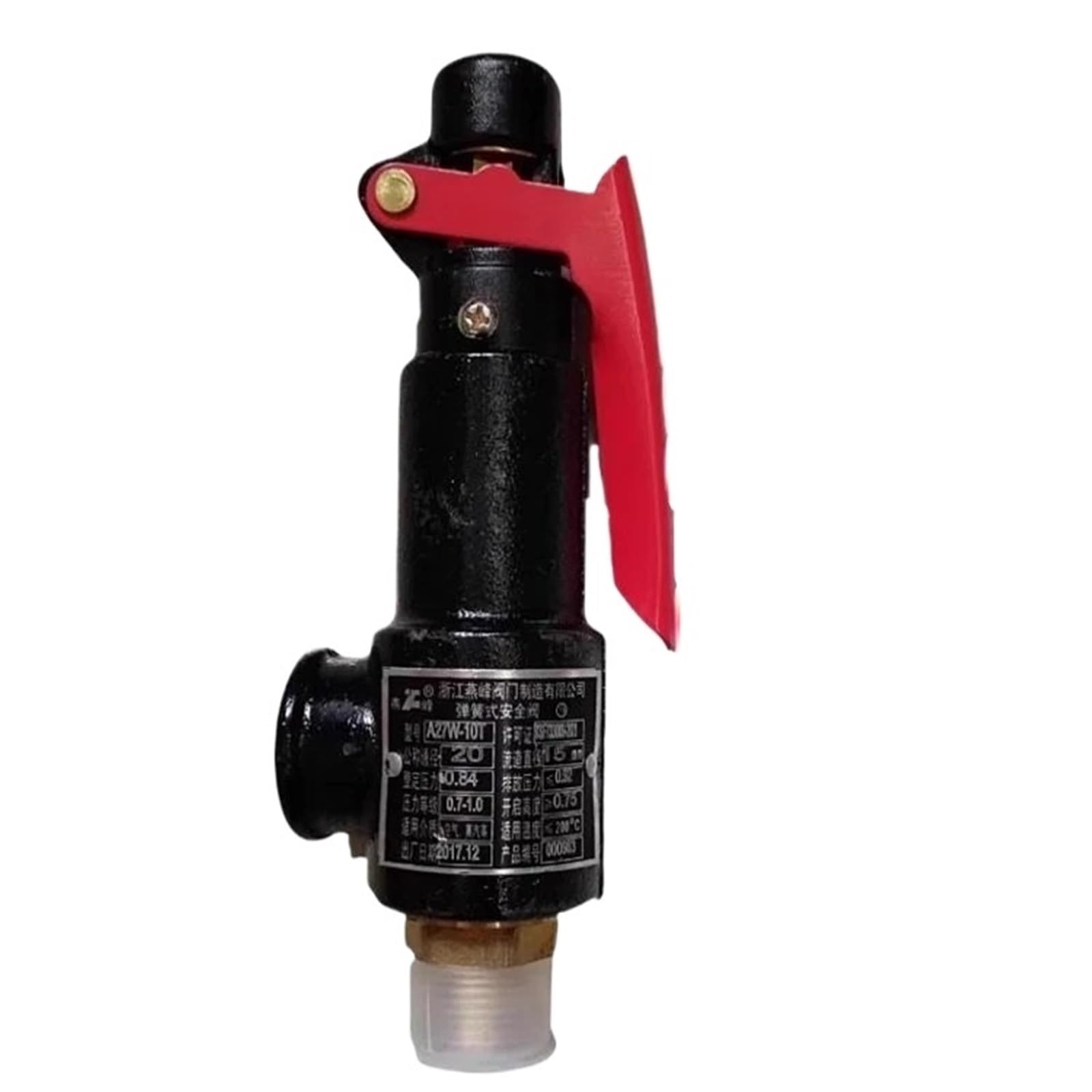 Valvola di Sicurezza Scarico Pressione Valvola di sicurezza a molla da 1/2" 3/4" 1"