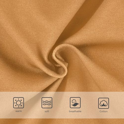 Joisal Ocher Brown Panties Little Girl Toddlers Underwear Floral Cotton Fancy Briefs Underpants 2t3