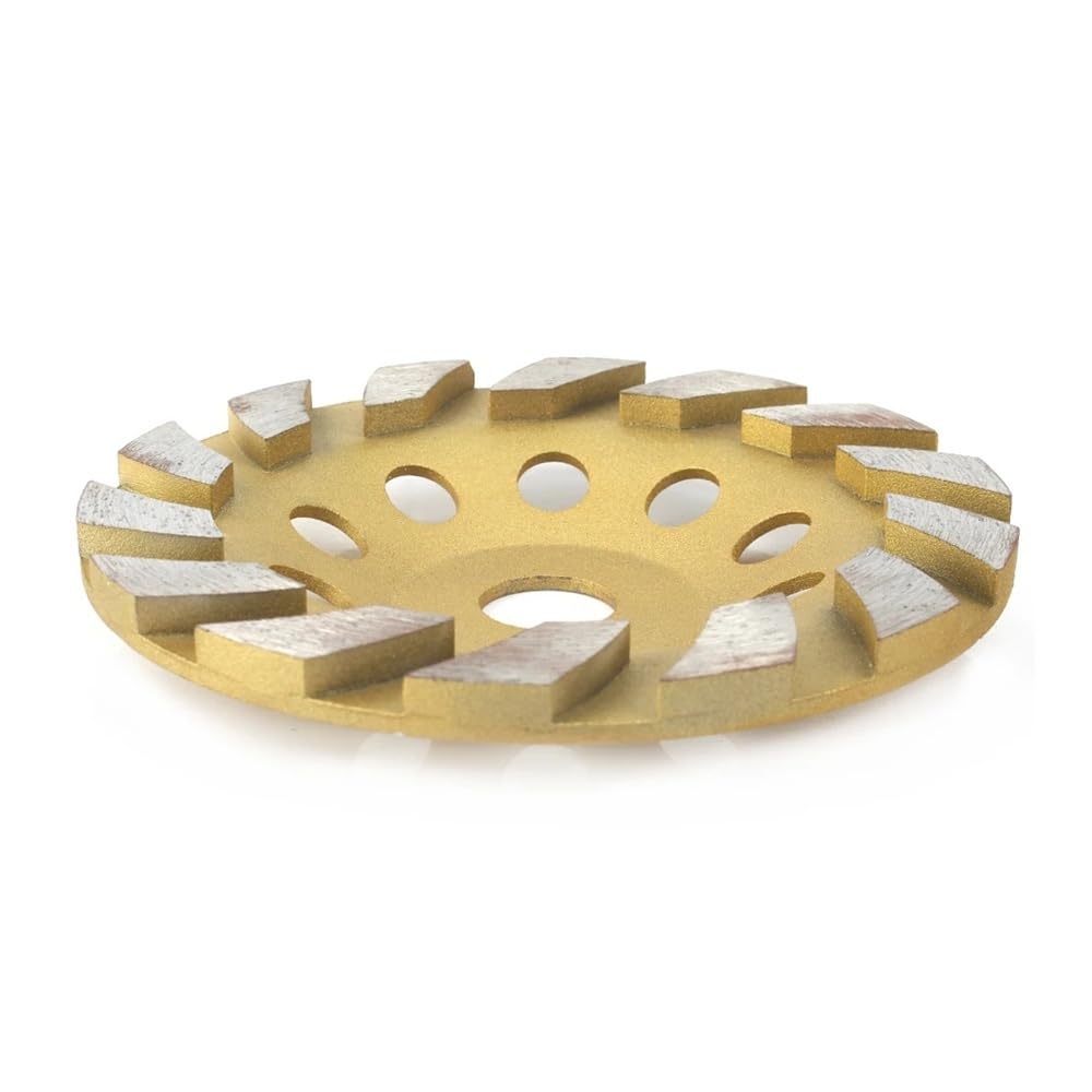 Tarcza polerska do garnków, diamentowa tarcza szlifierska do szlifierki kątowej, segmentowa tarcza szlifierska do betonu, granitu, kamienia, ceramiki (180 mm)(150mm)