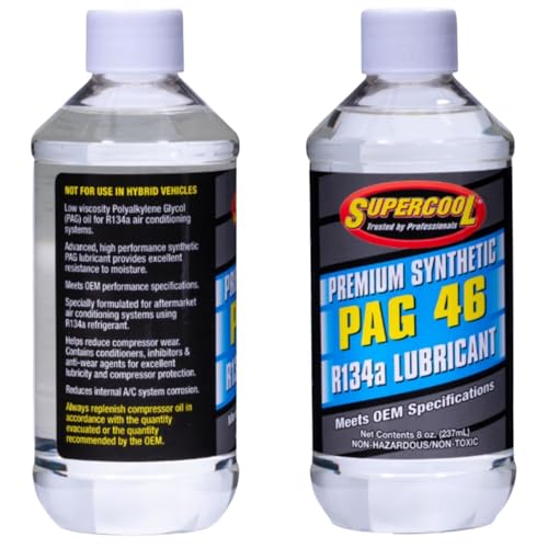 Óleo Sintético SuperCool PAG 46 para Ar Condicionado R134a 237ml | VM PEÇAS | Alta Performance e Proteção para Compressores
