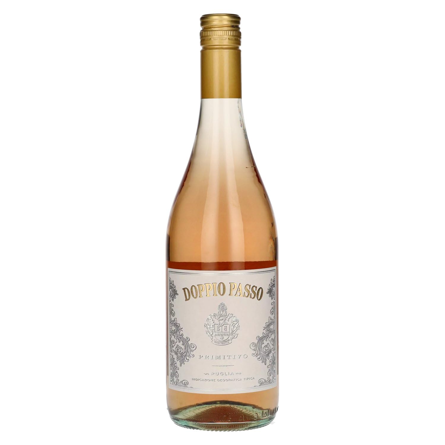 Doppio Passo Primitivo Rosato, Roséwein aus Apulien (6 x 0,75l)