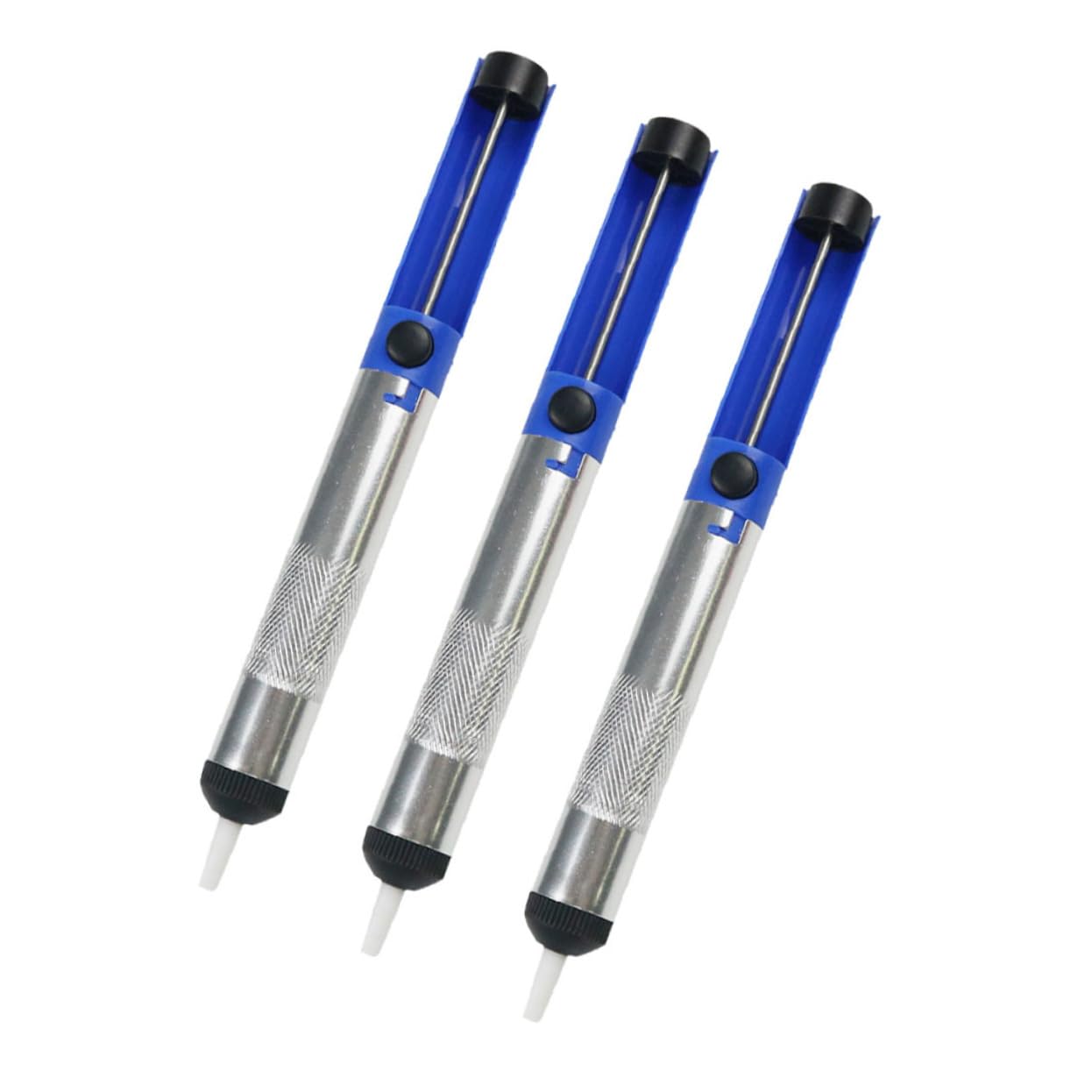 PACKOVE 3pcs Tools Suction Cups Solder Removal Tool Strong Tin Extractor Desoldering Vacuum Pump Solder Sucker Suction Pump Solder Absorber Flux Plunger Manual