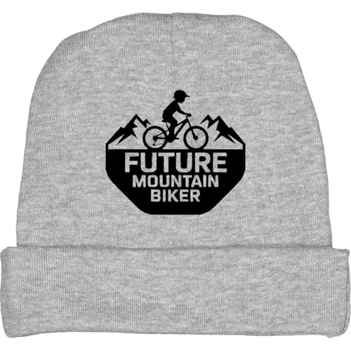 inktastic Future Mountain Biker Baby Beanie Hat