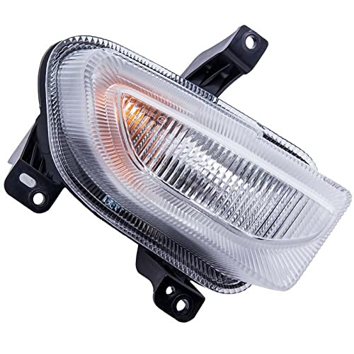 68256432AA Driver Side Front Left Park Turn Signal Light Fit for Jeep Renegade 2015-2018 2017 2016 CH2530105 Parking Marker Lamp Corner Light Assembly