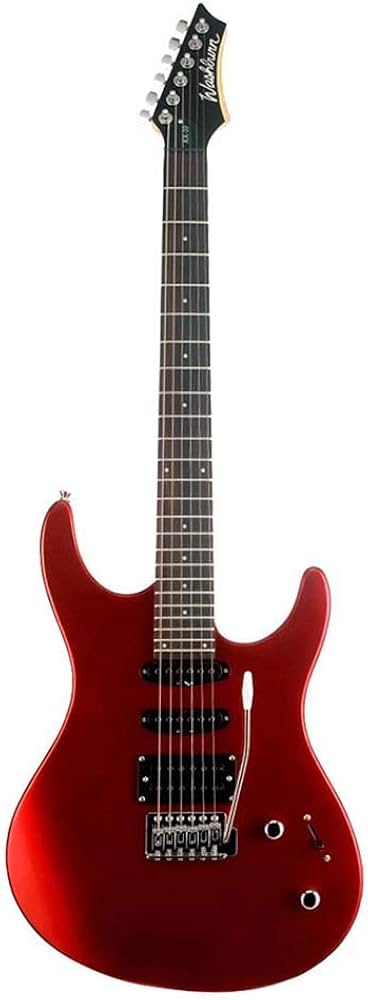 Washburn rx10 赤 エレキギター KIT Washburn RX10MC PAK com Guitarra RX10 Vermelha Metálica e