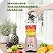Blender for Smoothies,300W Personal Blender and Grinder Combo for Kitchen with a 54oz Portable Smoothie Cups,Shakes,Juices,Frozen Drinks and a 12oz Coffee Cup with Seal Cover for Coffee Beans