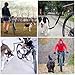 ZHYUAN FreihändigesHundeFahrrad,Übungen Leine, Fahrrad Hundeleine Sicher, Fahrradleine Für Hunde, Fahrrad FüHrleine für Hunde, abnehmbar, ausgestattet mit Sechskant-Montageschlüssel und Gummidichtung
