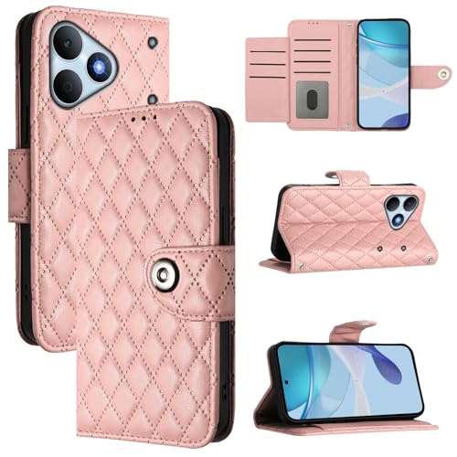 Cover �Ή��@�� for Realme Note 80 4G,�Ή��@�� for Realme Note 80 4G �f���A���X���b�g�E�H���b�g�g�ѓd�b�J�o�[ Pink