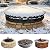 51-74.8" Round Fire Pit Cover Heavy Duty 600D Oxford Waterproof Outdoor Firepit Cover with Adjustable Buckle Strap for In-Ground Built-In Stone/Gas Fire Pits, Black(BLACK, 51")