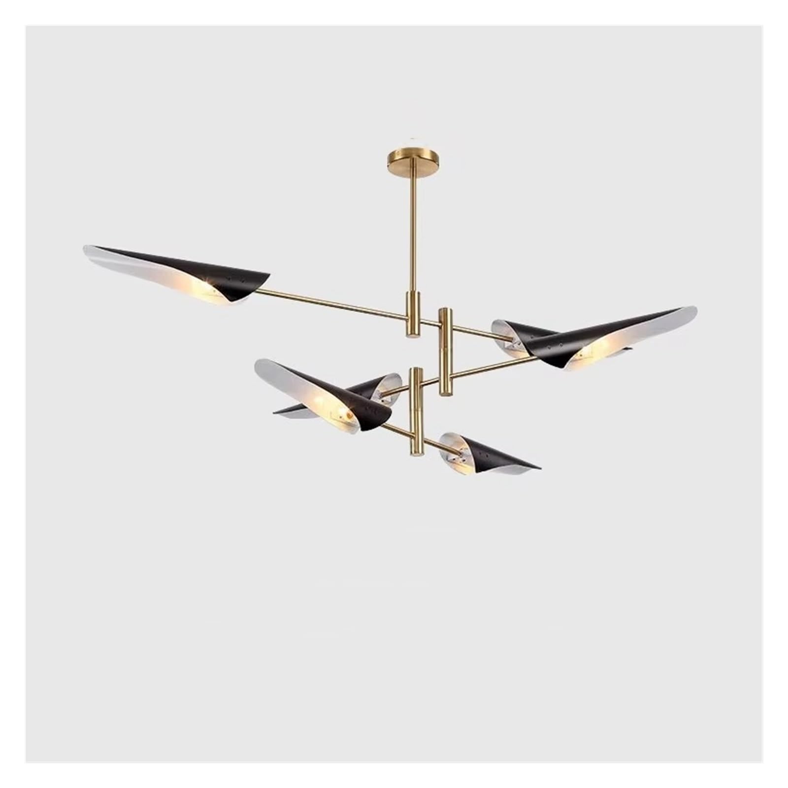 Lampe suspendue chambre et salle à manger avec éclairage LED blanc
