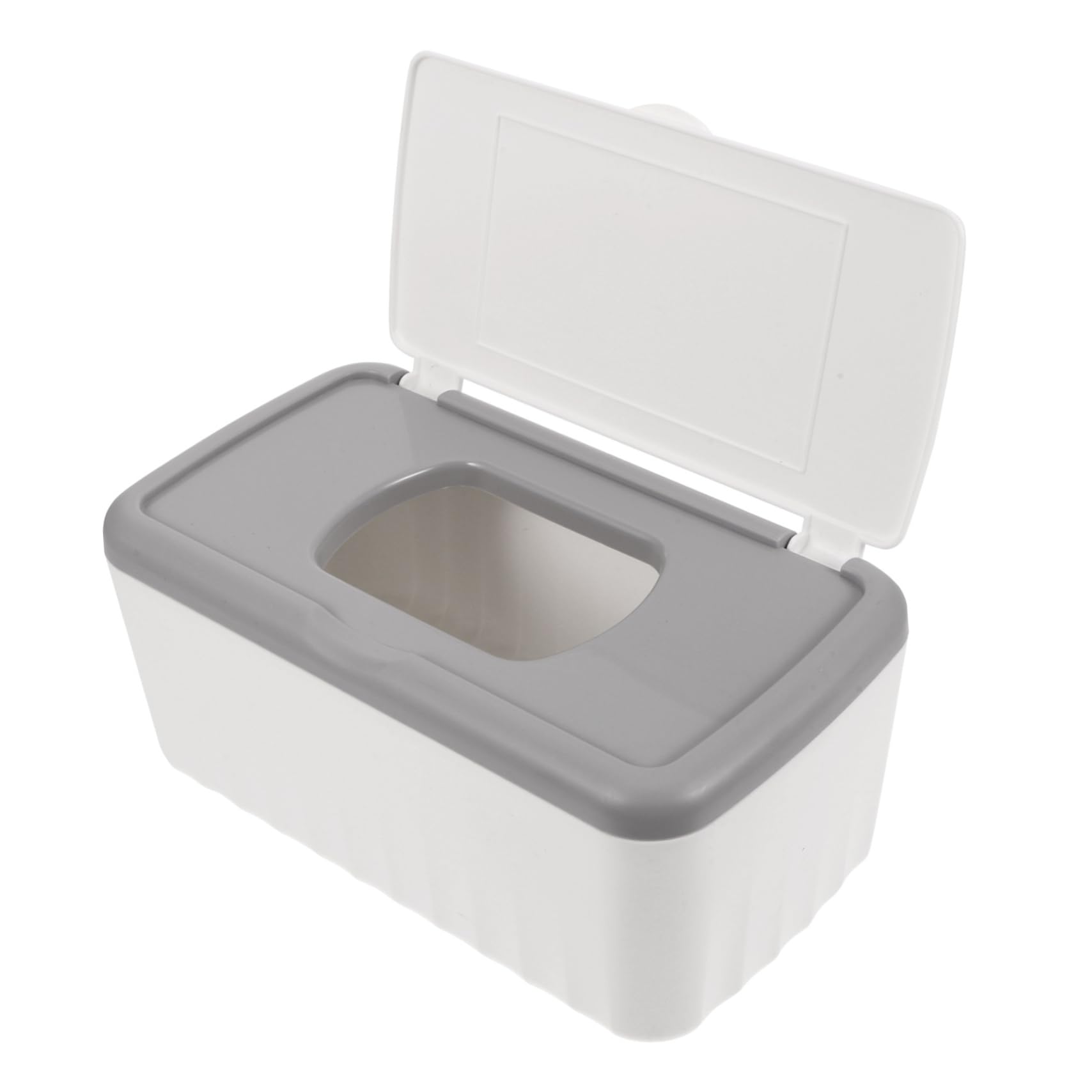 COSMEVIVI Box Wipes Dispenser Holder with Dustproof Lid Versatile Napkin Storage Box for Wipes Tissues and Household Items Convenient Access for Living Office Use