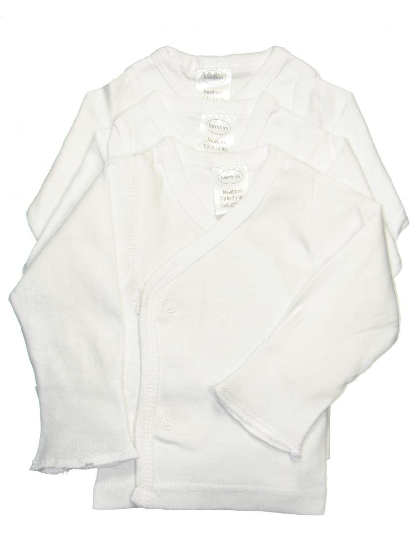 Daydreamers Side-Snap Baby Shirt Long Sleeves Size Small