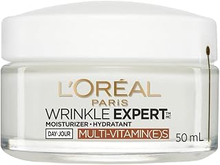 L'Oreal Paris Anti-Aging Face Cream 65+, Day & Night Skincare, Wrinkle Expert, With Multi-Vitamins to Reduce the Look of Deep Wrinkles, 50mL