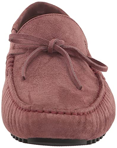 Image of BOSS Women's Suede Slip-on Moccasins with Top Bow Detail
