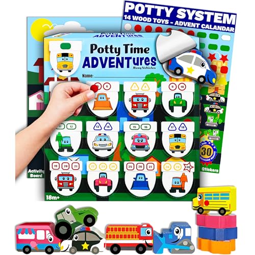 Potty Training Reward System - 14PC Wooden...