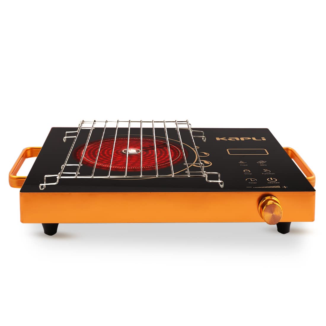 Kapli 2000W Infrared Cooktop Touch Panel | Energy Efficient, Safety Auto-Off & Overheat Protection | Compatible with All Utensils |Black, (B0D2CRD5K3) Amazon Price History, Amazon Price Tracker