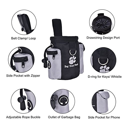 Kuiji Sacchetto di Cibo per Cani, Oxford Sacchetto...