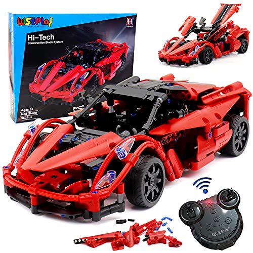 STEM Building Toys for Boys & Girls 8 - 12 | Build Your Own RC Car Kit | 380pcs Remote Control Model Car Kits to Build for Kids 9 - 12 | RC Car Kit to Build Gift for Kids 8 -12 Year Olds