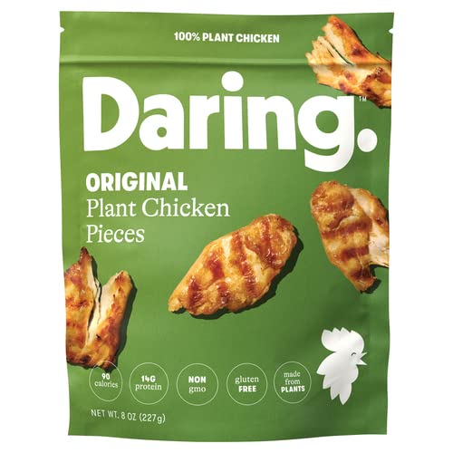 Daring Original Plant Chicken Pieces, 8 Oz Pouch #TOP19