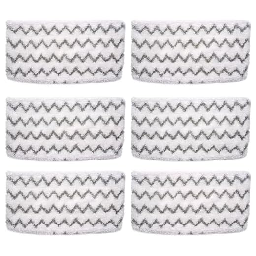 BIHARNT 6 Pack Steam Mop Replacement Pads for Shark Steam Mop S1000 S1000A S1000C S1000WM S10001C S1200
