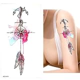 Top Trend 2017. Tatuajes de acuarela para pegar.