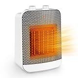 【3 Ajustar las etapas de calefacción y refrigeración】1 etapa de viento natural, mejora la calidad del aire | 2 etapa de 1300W de aire caliente débil, calienta las manos y los pies | 3 etapa de 2000W de aire caliente alto, calienta toda la habitación.