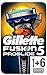 Gillette Fusion 5 ProGlide Rasierer Herren mit Trimmerklinge für Präzision und Gleitbeschichtung, Rasierer + 6 Rasierklingen