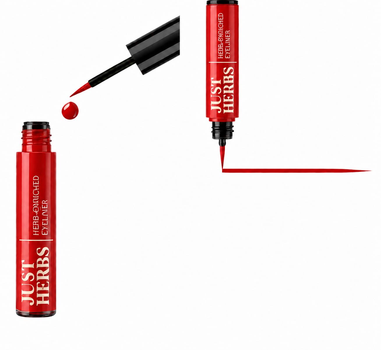 Red Liquid Eyeliner | 48 Hours Stay | Waterproof | Smudge Proof | Quick Dry | Precision Brush Tip | Long Lasting Eye Makeup for Women | 3 ml-image-25