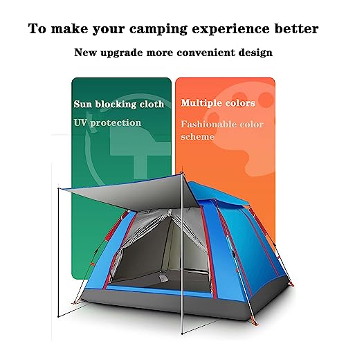 Carpa de camping familiar BNEI para 4 personas verde miniatura 7