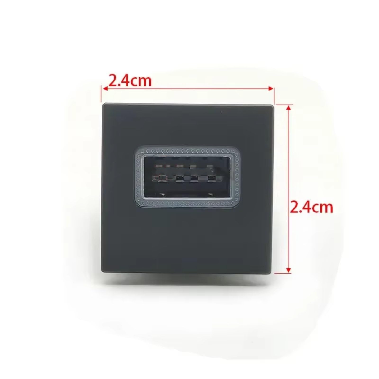 Aux USB carga Módulo Consola USB Compatible Con VW Para Golf 6 Para MK6 2006-2012 Coche Para Cargador PD Carga Rápida QC3.0 Adaptador De Carga De Teléfono Salida