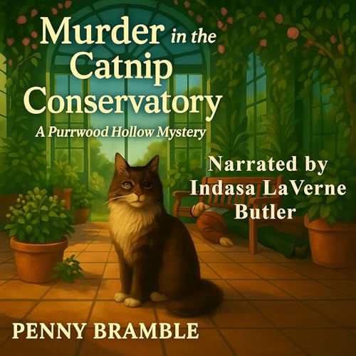 『Murder in the Catnip Conservatory』のカバーアート