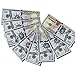 Million Dollar Play Money Bills, 50 Bills per Pack of Best Real Looking Size & Color, The #1 Selling for Schools, Props, and Fun (A: Million Dollar Bills)