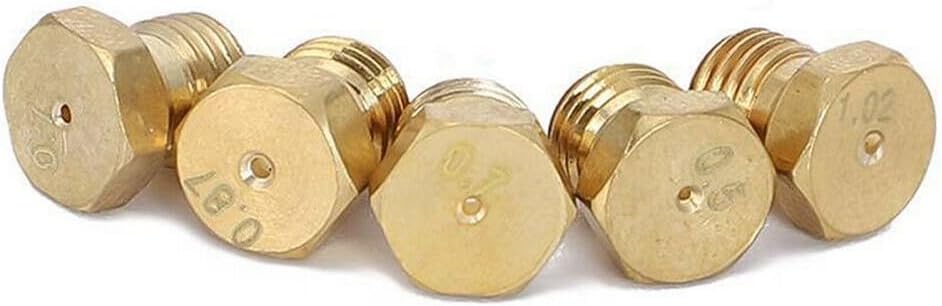 5PCS Burner Gas Natural Gas Hob LPG Conversion Kit Jets Nozzles Injectors Set