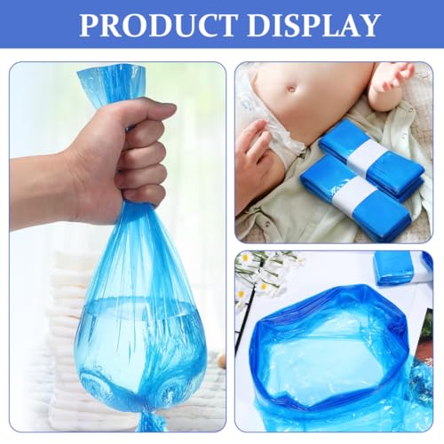 10 bolsas PE para cubo de pañales, paquete de 10 piezas miniatura 3