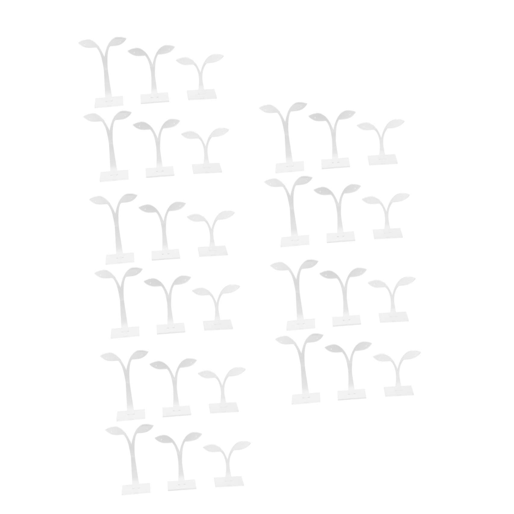 Présentoir À Clous d'oreilles Healvian en Acrylique Transparent pour une Visibilité Maximale
