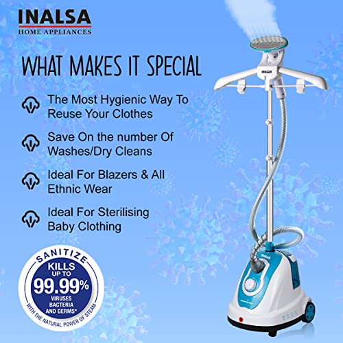 Inalsa Garment Steamer 1700W - Image 2 of 9