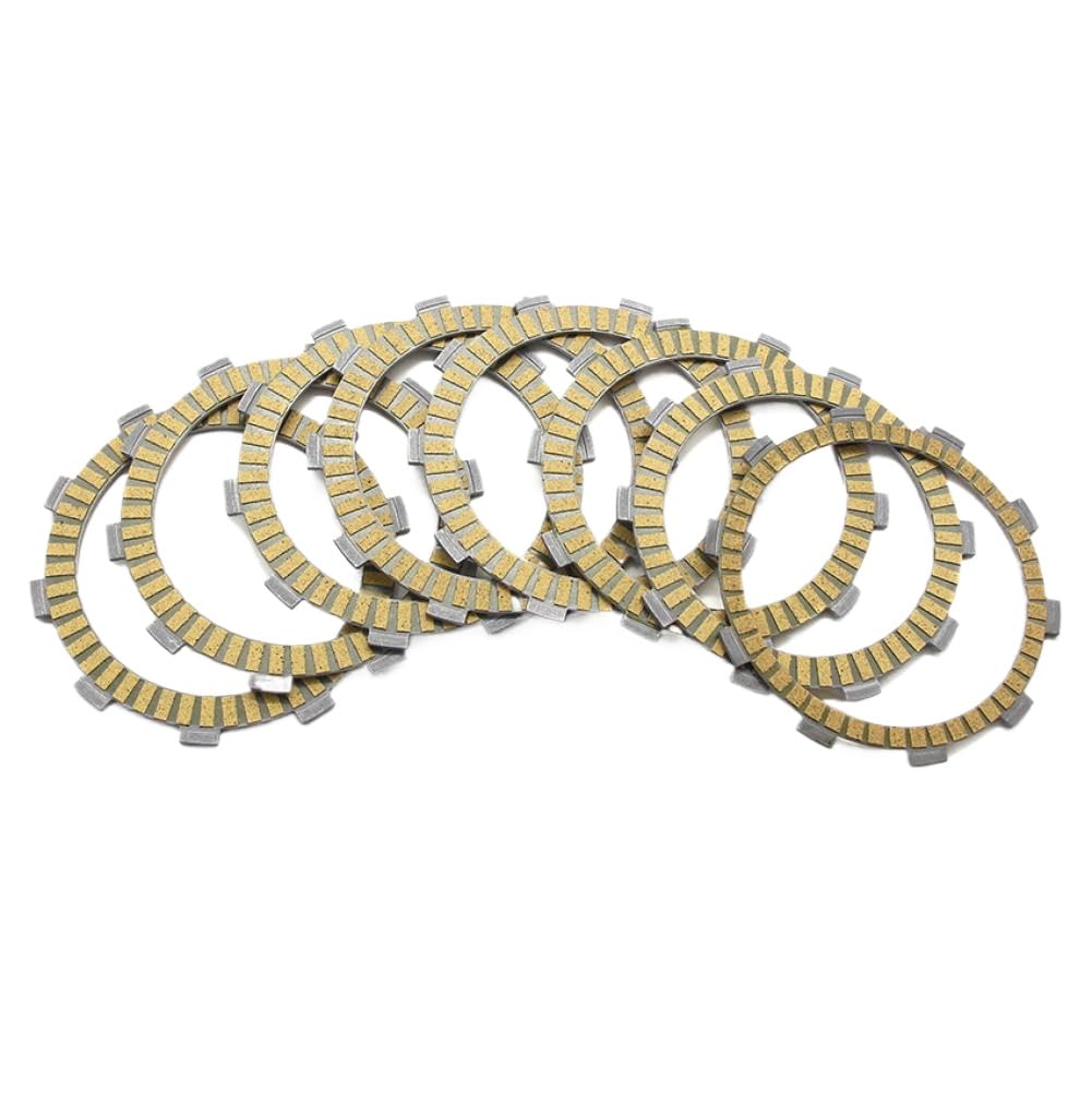 Motorrad-Kupplungs-Reibscheiben-Platten-Set, kompatibel mit CB600F CBF600 NS250 CBR600F4i CBR600 CBR600RR VFR800 CB900F CBR900 VFR800F
