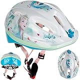 alles-meine.de GmbH Kinderhelm / Fahrradhelm - Disney die Eiskönigin - Frozen - Gr. 52 - 56 - Circa 3 bis 15 Jahre - Größen verstellbar / mitwachsend - TÜV geprüft - Helm - für R..