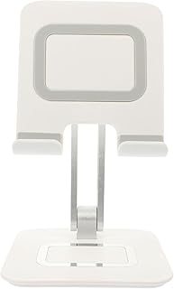 iplusmile Sostenedor del Teléfono De La Tableta Poseedor Soporte para Tableta Puesto De Teléfonos Móviles Soporte De Teléfono De Escritorio Soporte para Teléfono Blanco Planchar