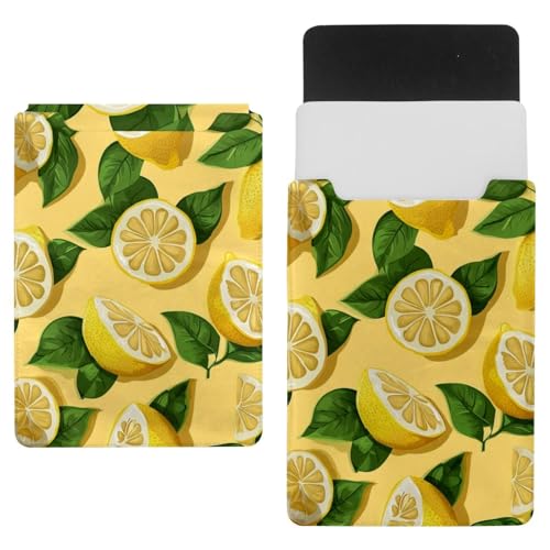 Housse pour ordinateur portable jaune citron pour égayer vos journées
