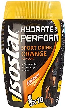 ISOSTAR - Hydrate and Perform Powder - Orange - 3 x 400gr / 14.10oz