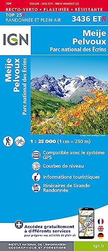 3436ETR Meije pelvoux pn des ecrins resistante /recto-verso
