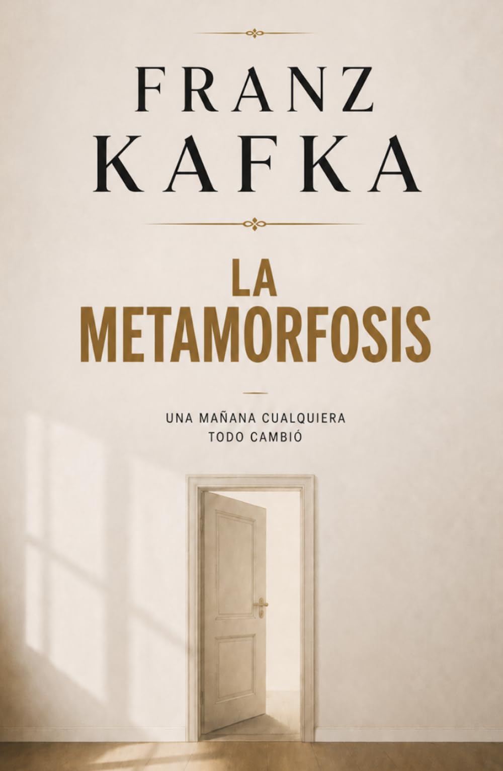 LA METAMORFOSIS DE FRANZ KAFKA: EDICIÓN EN ESPANOL