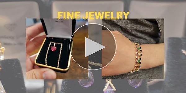 Galaxy Gold GG 5.36 CTW 14K ソリッドホワイトゴールド モダンハートネックレス 天然ダイヤモンドとサファイア付き, 金属, サファイア,並行輸入