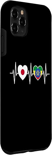 Miniatura 3 de Funda para iPhone 11 Pro Max con bandera etíope de Japón y Etiopía