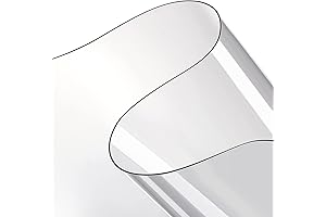 Eaasty 2-Pack Thick Clear Plastic Sheets: Your Crystal-Clear Way to Protect and Preserve Surfaces